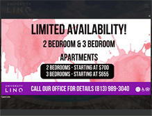 Tablet Screenshot of livecampusclub.com